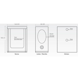 Kweekkast Vista Medium - HomeBOX