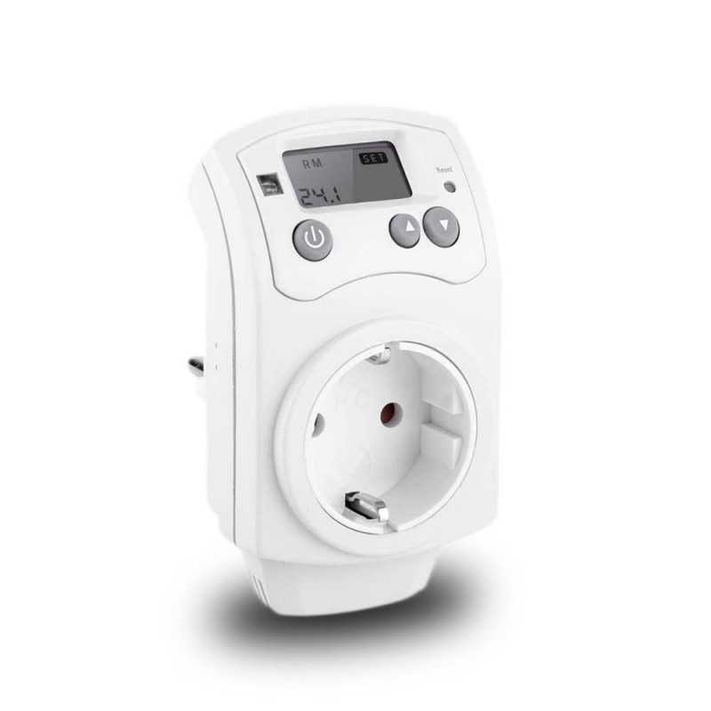 CornWall Electronics Omkeerbare Thermostaat Stopcontact - 220V