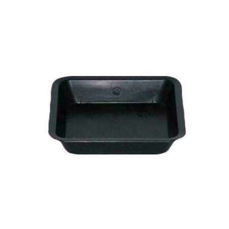 Soucoupe carré noire - 30,5 x 30,5cm - 11L