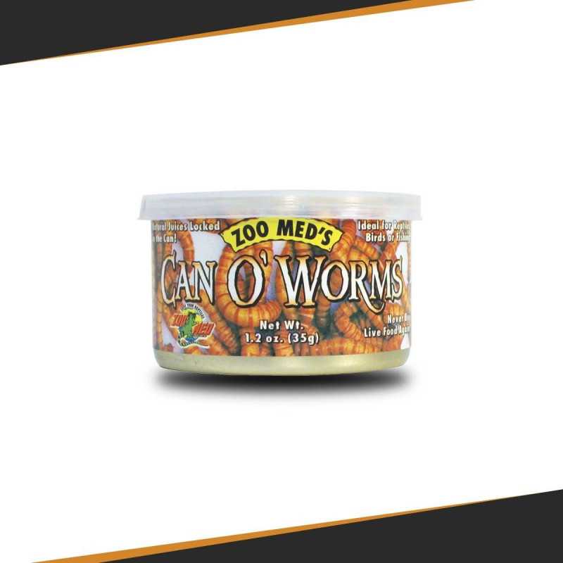 NOUR. CAN'O WORMS 34grs ingezoomd