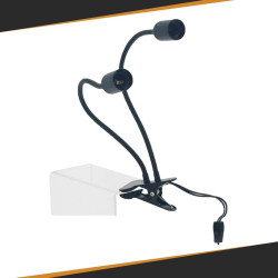 Dubbele CLIP-steun - Flexibel voor E27 LED-tuinbouwlamp