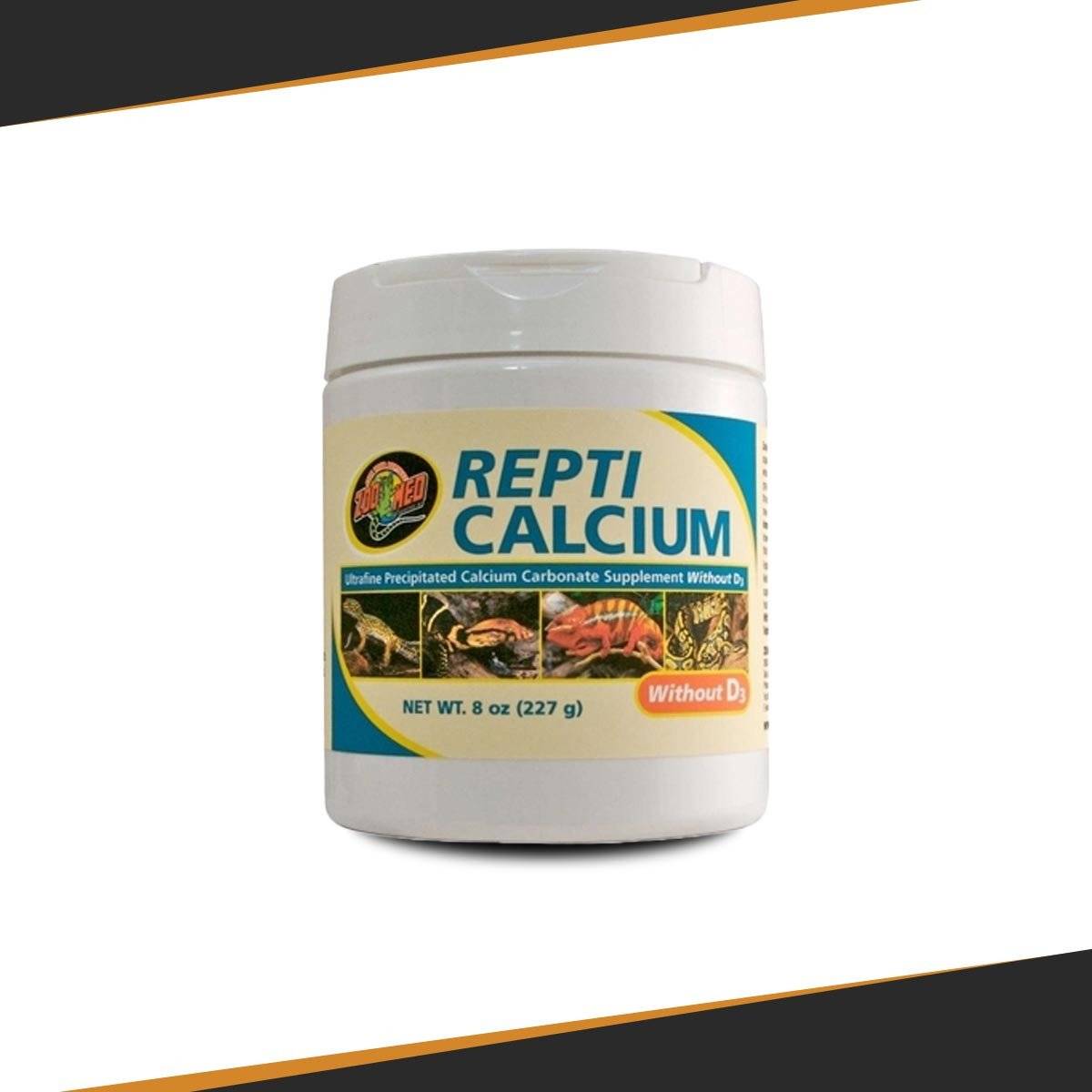 Calcium powder for reptiles without D3 - REPTI CALCIUM - 85g and 227g ... - Calcium Sources For Carnivorous Reptiles