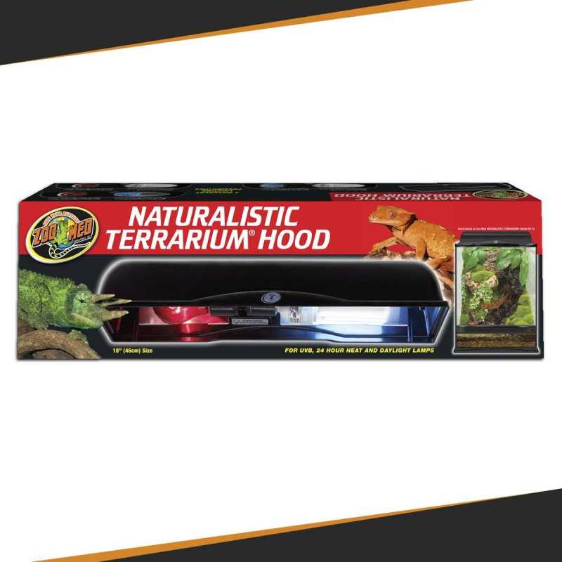 Naturalistic gallery for double terrarium 45cm