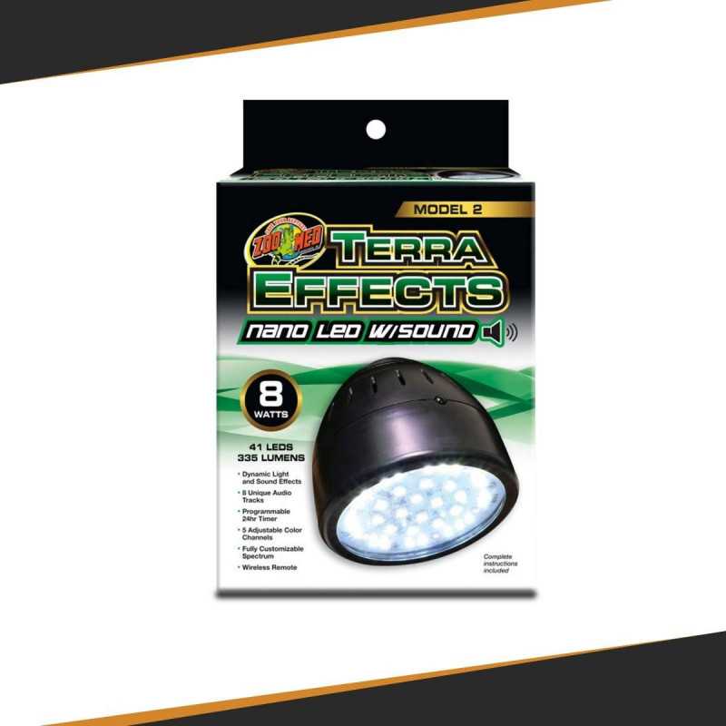 Nano LED lamp with sound effects 8W