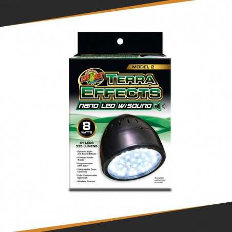 Nano LED lamp with sound effects 8W