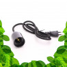 Plug & Play kabel voor E27 tuinbouwlamp