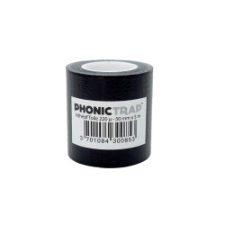 Black canvas adhesive 220 µ - 50mm x 5m  - 2