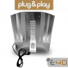Versterkte reflector voor E40 lampen - Plug & Play