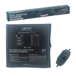 Heating mat - Rodwin - 40W - 51x53cm - Temperature dimmer  - 1