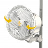 Oscillating Clamp Fan - Monkey Fan - Secret Jardin - 2 Speeds - 20W 21CM Secret Jardin - 2