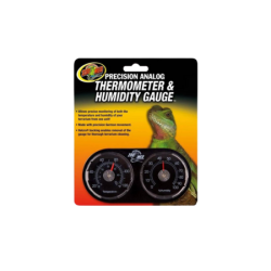 Analoge Thermometer Hygrometer Zoomed | Klimaatmeting | TerraLED