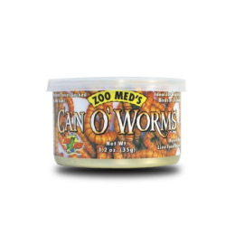 Mehlwürmer in Dosen für Reptilien – CAN'O WORMS – 35 g – ZOOMED