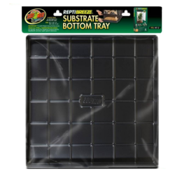 Plastic tray for REPTIBREEZE NT12 terrarium - 46 x 46 x 5 cm - ZOOMED
