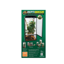 Gaasterrarium REPTIBREEZE Large NT12 - 46 x 46 x 91cm - GEZOOMD