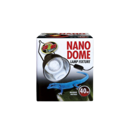 Nano dome for small terrariums - NANO DOME LAMP FIXTURE - ZOOMED