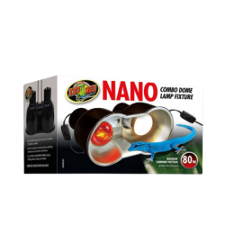 Dubbele nano dome voor kleine terrariums - NANO COMBO DOME LAMP FIXTURE - ZOOMED