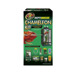 Netzterrarium für Chamäleon – REPTI BREEZE – 41 x 41 x 76 cm – ZOOMED