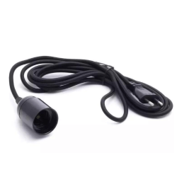 Plug & Play kabel voor E27 tuinbouwlamp