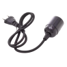 Plug & Play cable for E27 horticultural bulb