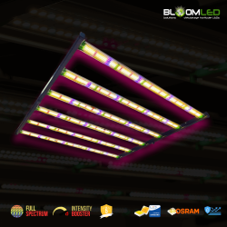 SpectraWILD M650 - Full Spectrum LED tuinbouwbars - 650W - 120x120 - Samsung