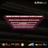 SpectraWILD M650 – Vollspektrum-LED-Gartenbaubalken – 650 W – 120 x 120 – Samsung