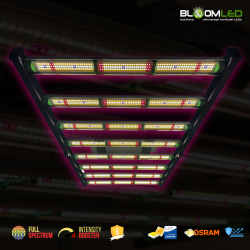 SpectraWILD M420 - Vollspektrum-LED-Gartenbaubalken - 420W - 120x60 - Samsung