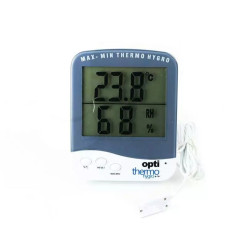Hydro Digital Premium Thermometer – Optithermo Temperatur- und Luftfeuchtigkeits-Außensonde