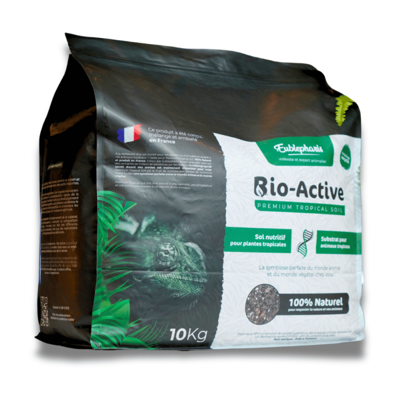 Premium Tropical Soil 10 kg/20 l – natürliches Substrat für Reptilien und tropische Pflanzen