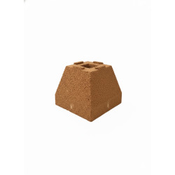 TerraPyramid Mini 12 × 12 × 10 cm (1,5 L) – Alles-in-één kweekblok van kokos & turf