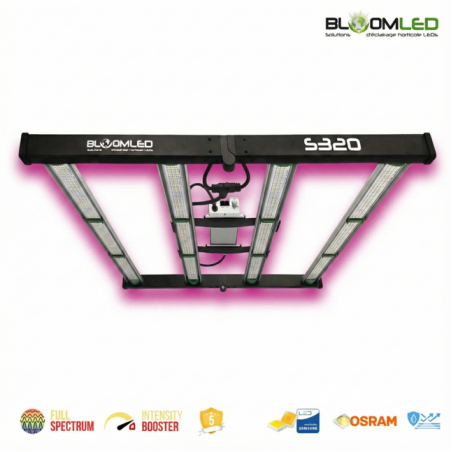 SpectraWILD S320 - Full Spectrum LED kweeklampen - 320W - 80x80 - Samsung