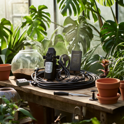 Misting kit 6 m for houseplants / terrariums