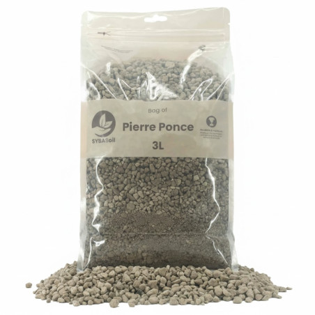 Pierre Ponce Fine 4-8 mm 3L - Substrat SYBASoil