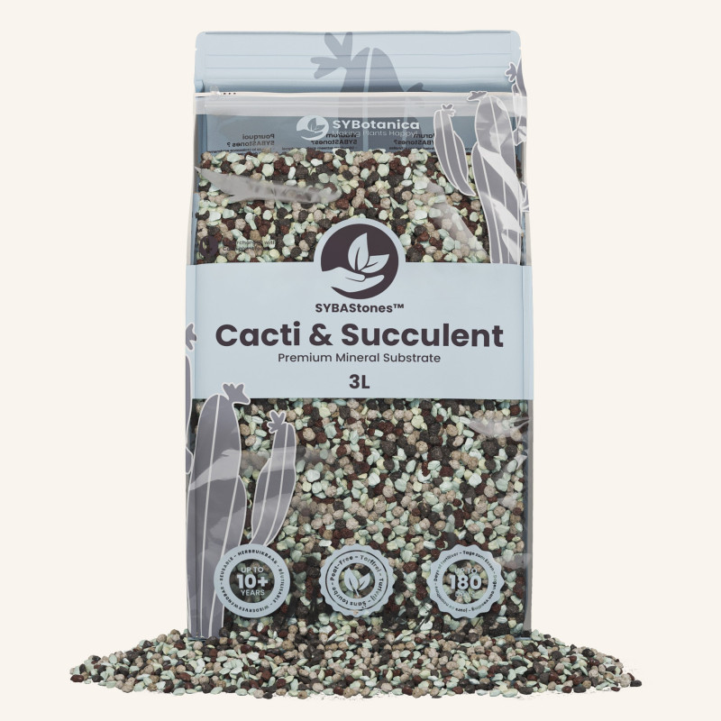 Cacti & Succulent Mineral Mix 3L - SYBASoil substrate