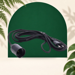 Câble Plug & Play pour ampoule horticole E27