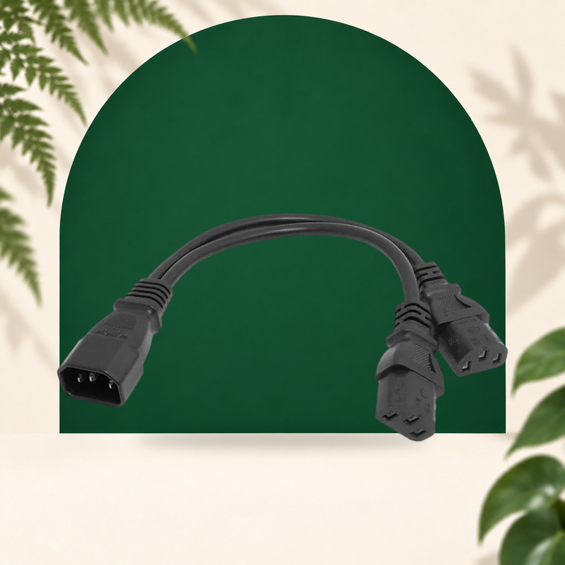 30cm IEC aansluitkabel voor 2 spots
