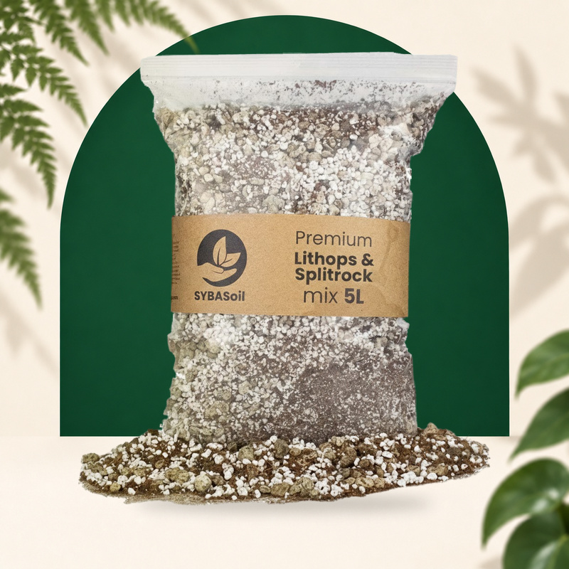 Lithops & Splitrock Mix 5L - SYBASoil Substrat