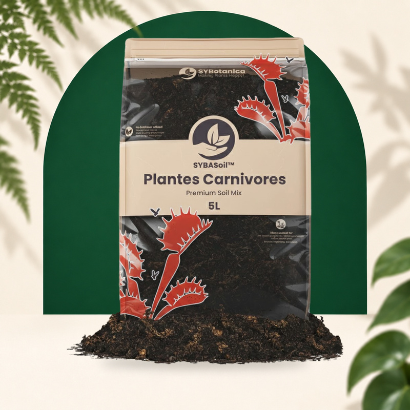 Carnivorous Mix - Premium Soil Mix 5L - Substrat SYBASoil