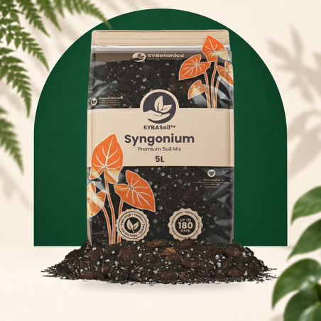 Syngonium Mix - Premium Soil Mix 5L - Substrat SYBASoil