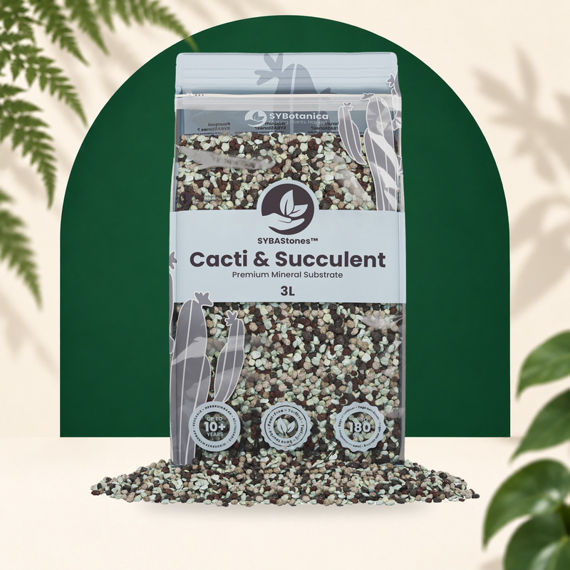 Cactus & Vetplanten Mineralenmix 3L - SYBASoil substraat