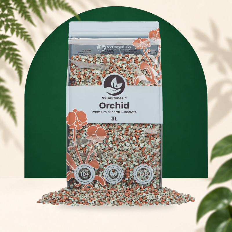 Substrat minéral pour orchidées 3L - SYBASoil