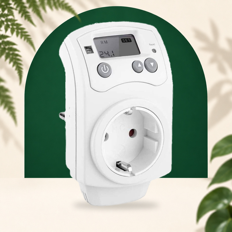 CornWall Electronics Reversible Thermostat Socket - 220V