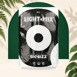 Bag of Light-Mix 50L - Soil for indoor cultivation under LED horticultural lamps - Biobizz
