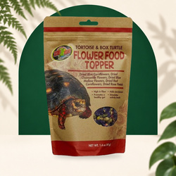 Tortoise & Box Turtle Flower Food Topper