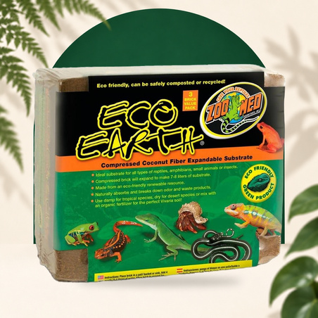 ECO EARTH x3 briques de noix de coco