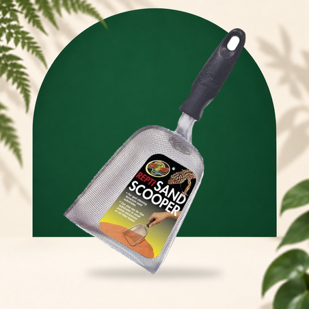 ZANDSCOOPER Schop voor terrariumreiniging
