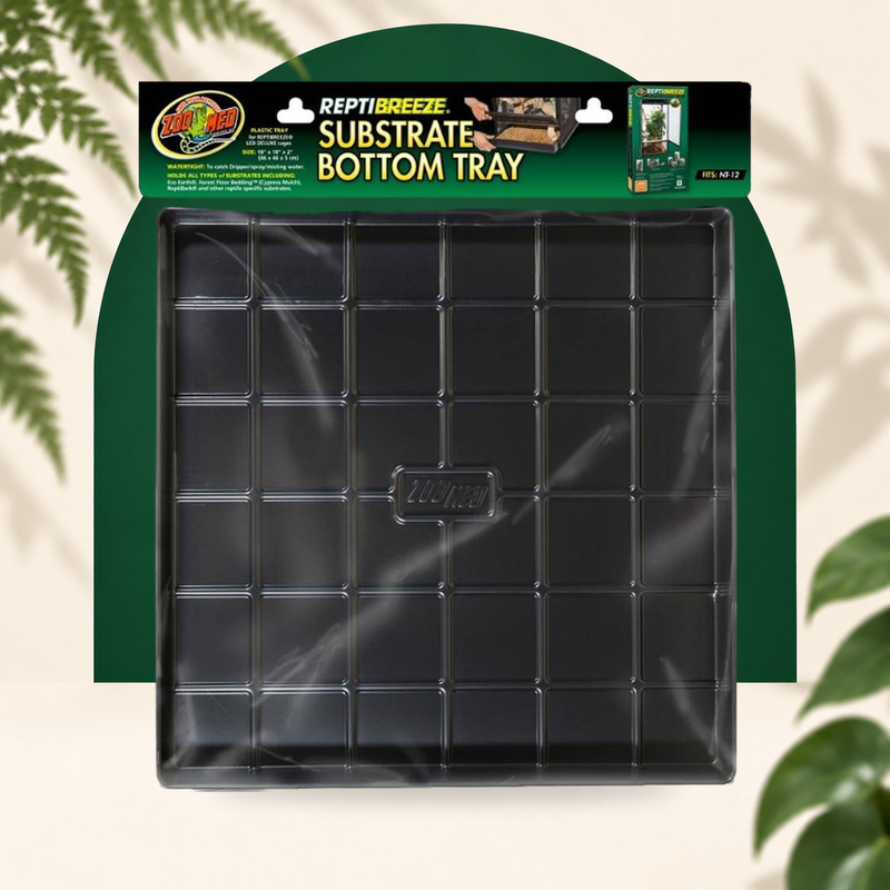 Plastic tray for paludarium 46x46x5cm
