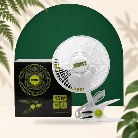 Profan Garden HighPro Klemmventilator – 20 cm 12 W