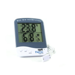 Hydro Digitale Premium Thermometer - Optithermo Temperatuur en Vochtigheid Buitensonde