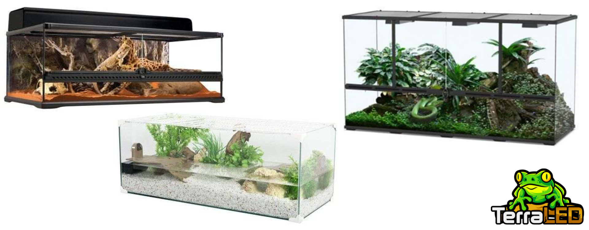 TM 75W 90cm -Eclairage LED horticole pour terrarium de 45cm x 125cm