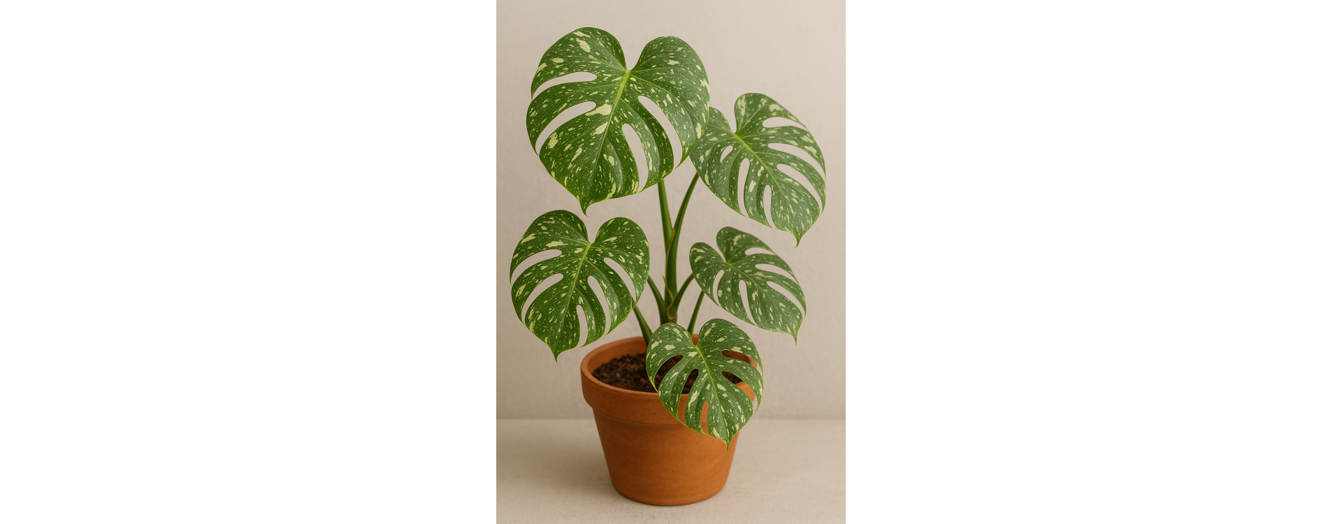 Monstera Thai Constellation : guide de culture complet et clairage LED